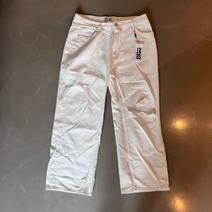 White, size 12, princess polly baggy jean